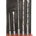 Набор буров SDS+ USPEX 4-х гр., 5шт, 5-6х110мм, 6-8-10х160мм /33007/